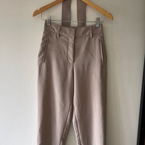 Aritzia Wilfred taupe dress pant size 2